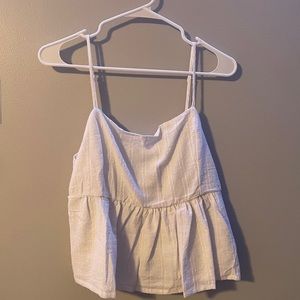 WHITE (COTTON ON) TANK TOP
